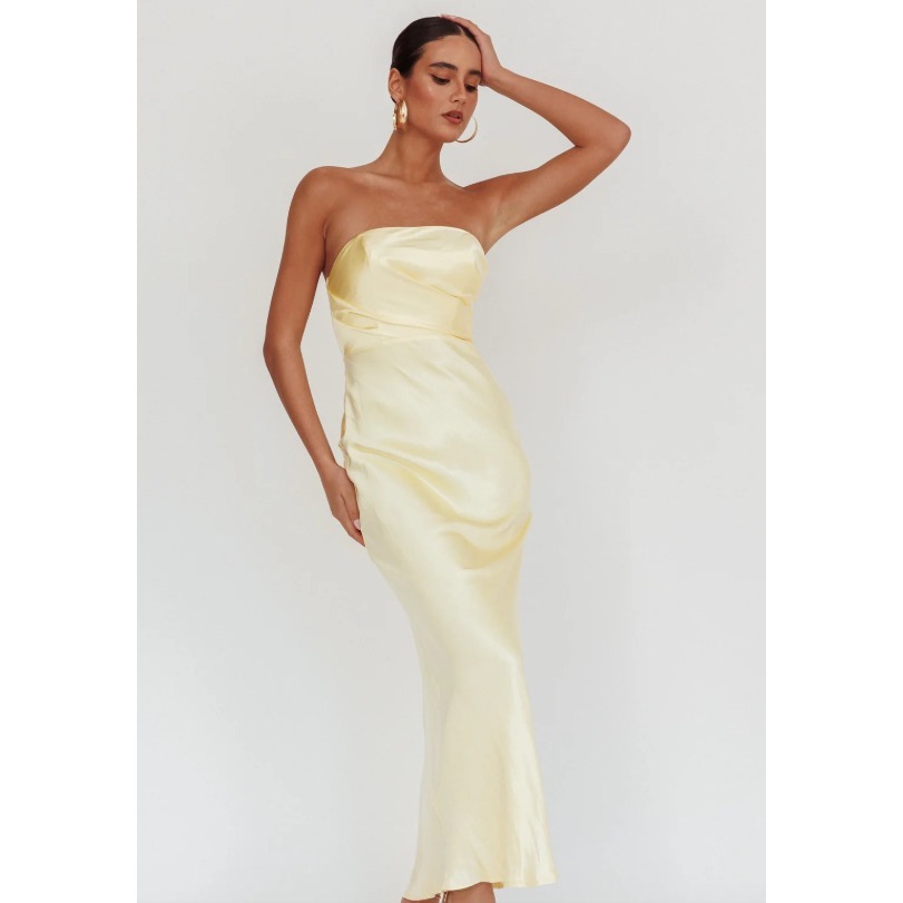 Nwt Selfie Leslie City Of Stars Butter Yellow Wedding Dress Cm6390j Size 16 Xxl